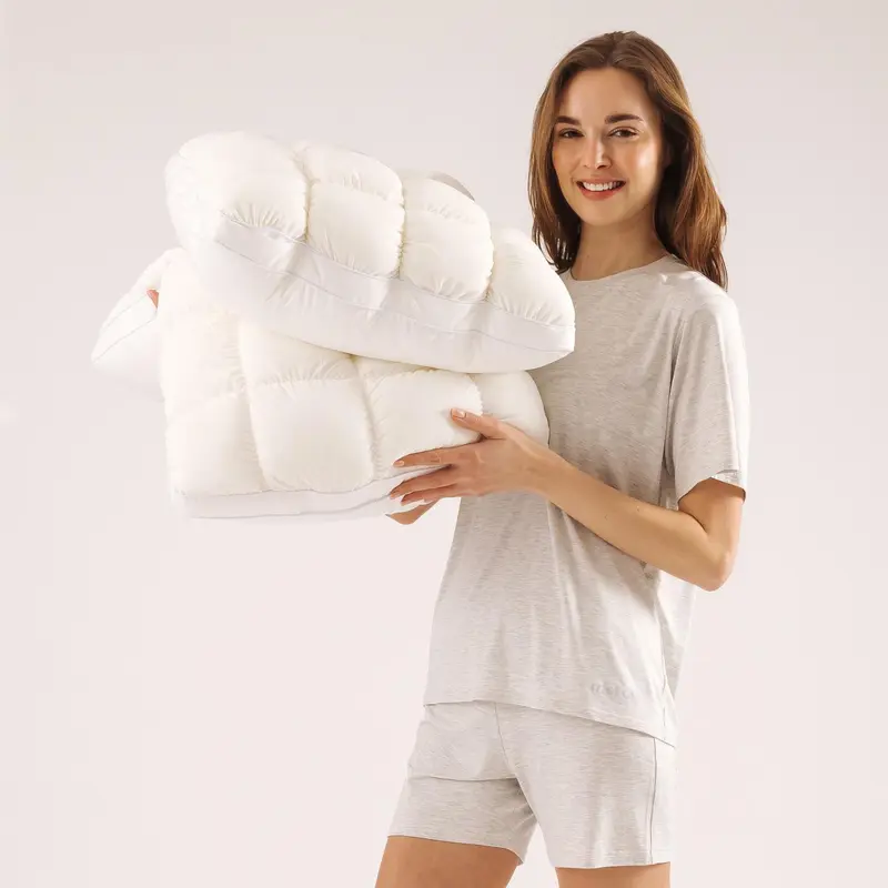 NUVAROX Mellow Sleep Fluffy Bed Pillow